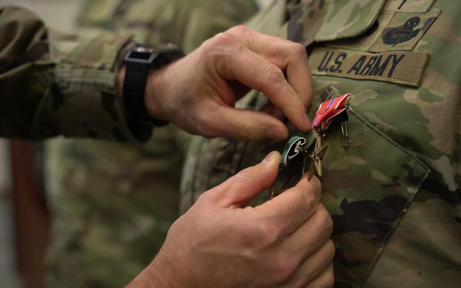 Army Green Berets earn over 50 combat awards — including three